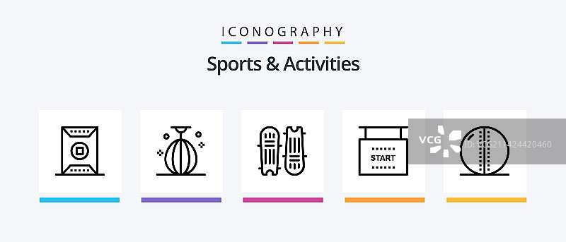 体育和活动行5图标包包括图片素材