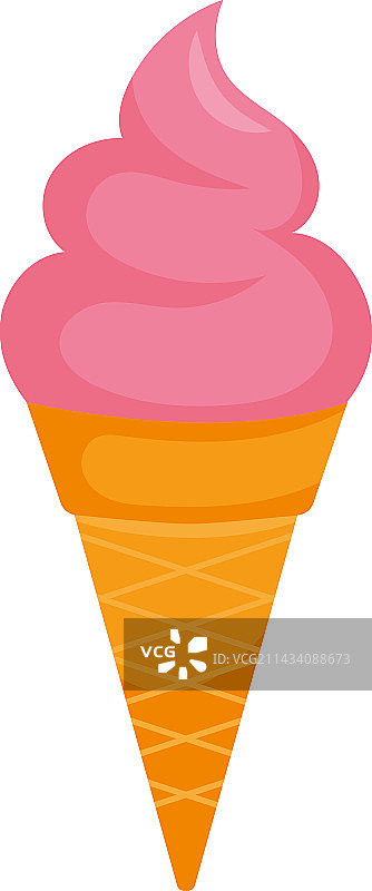 五颜六色的冰淇淋圣代图片素材