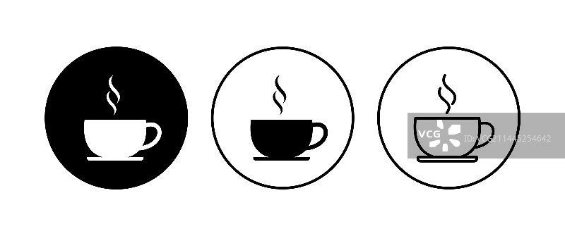 咖啡杯图标设置咖啡杯图标图片素材