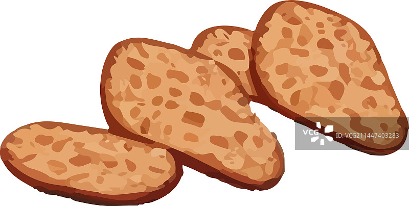 面包小吃的图标图片素材