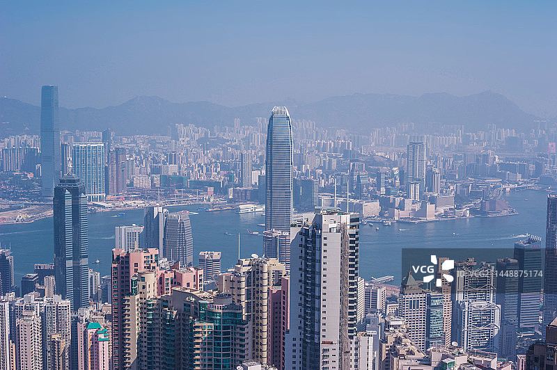 亚洲中国香港都市风景图片素材