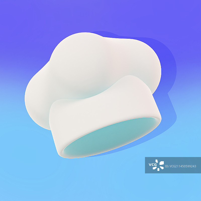 3D免抠立体厨师帽插画图片素材