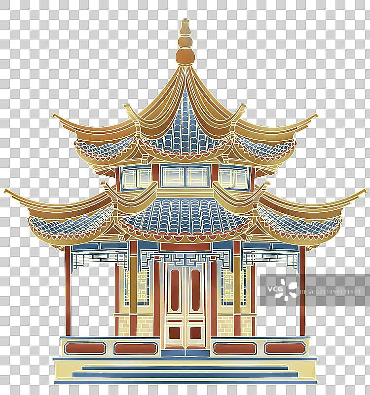 中式建筑图片素材