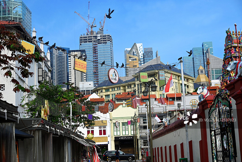 新加坡唐人街图片素材