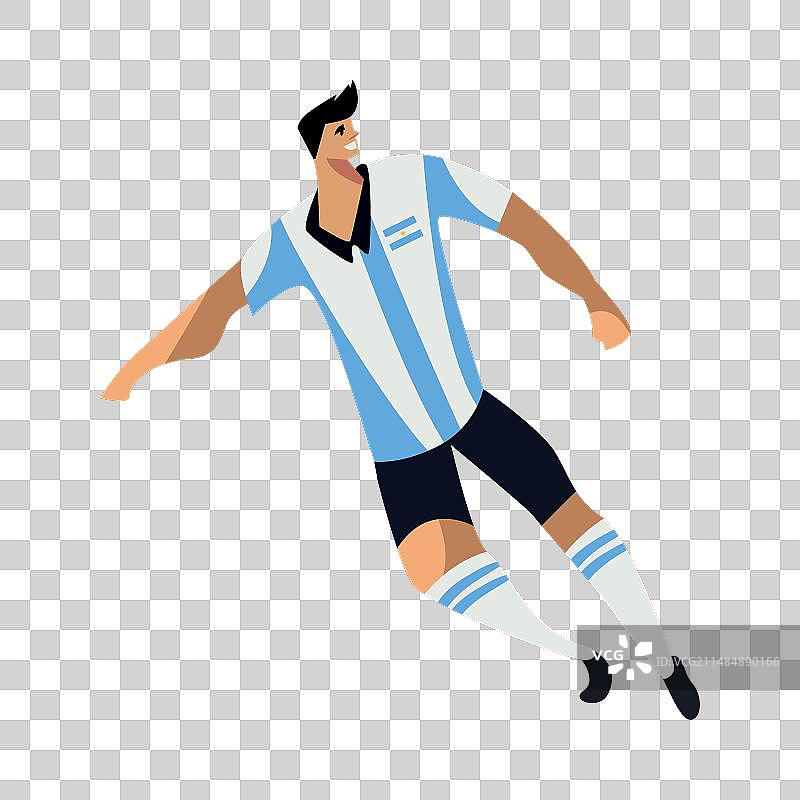 阿根廷球员角色图片素材