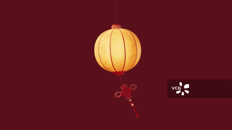 中国风古风灯笼3D渲染图片素材