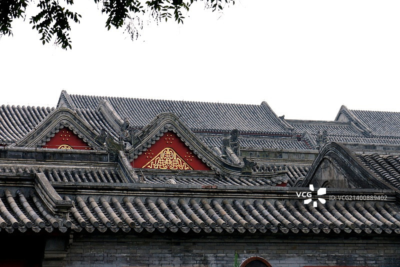 紫禁城内的中国古典建筑图片素材