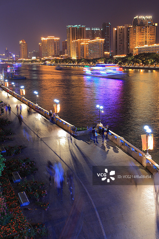 广州珠江两岸风光图片素材