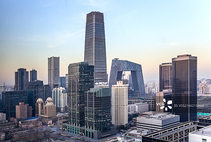 北京CBD城市建筑图片素材