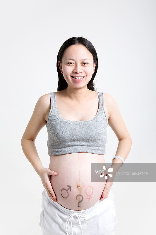 孕妇和拟人标志图片素材