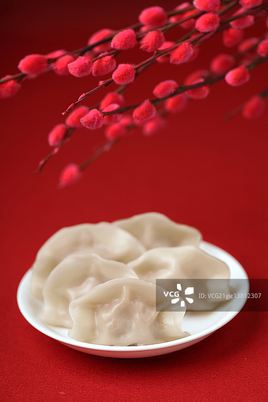 节庆饺子特写图片素材