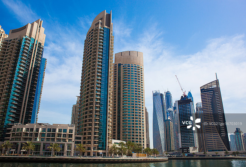 迪拜城市风光图片素材
