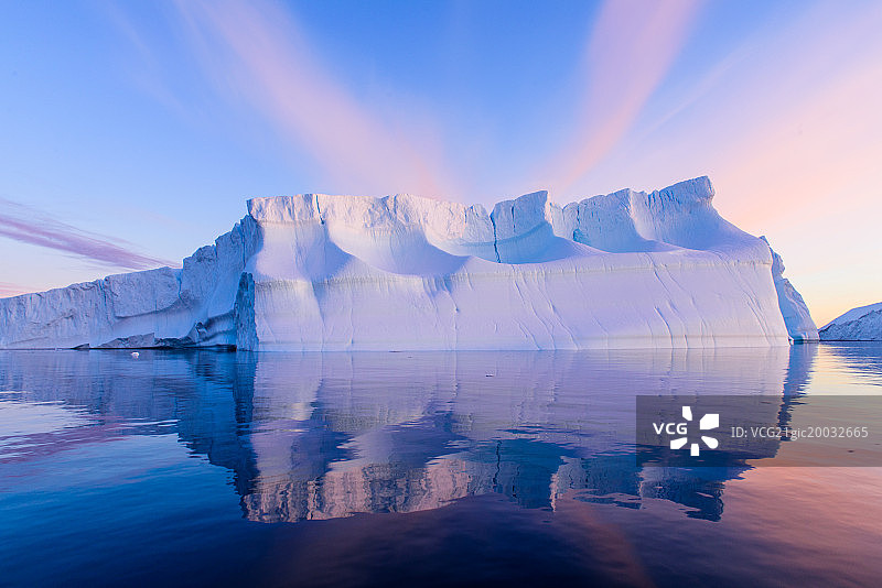 格陵兰冰川风光图片素材