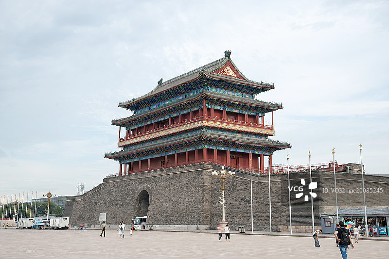 北京前门城楼图片素材