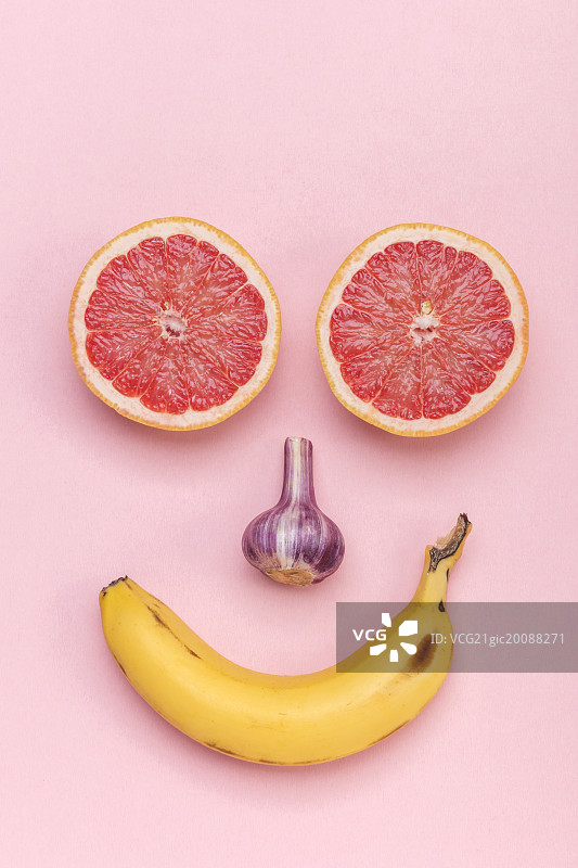 幽默的水果配图图片素材
