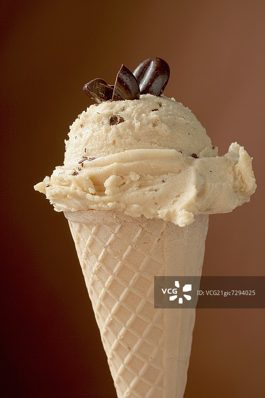 脆饼冰淇淋图片素材