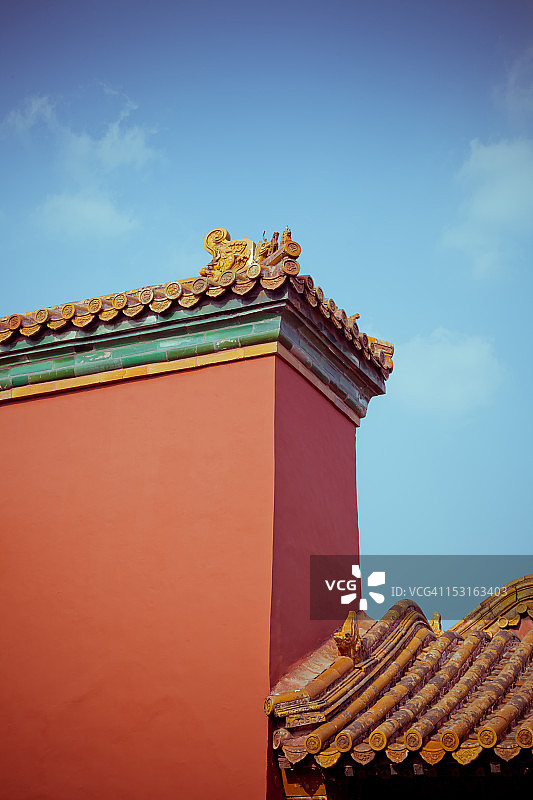 紫禁城建筑细节图片素材