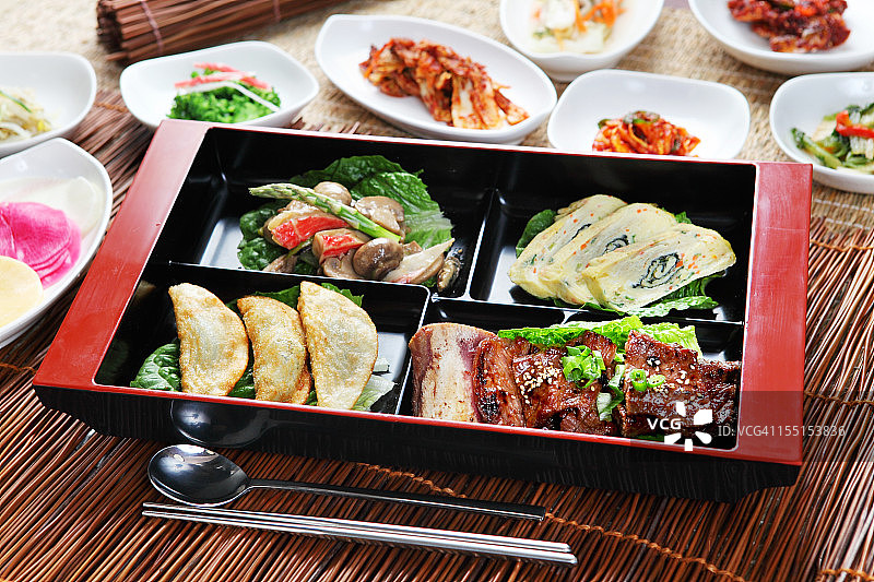 韩国午餐盒图片素材