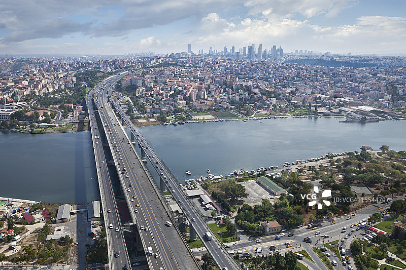 伊斯坦布尔的金角湾图片素材