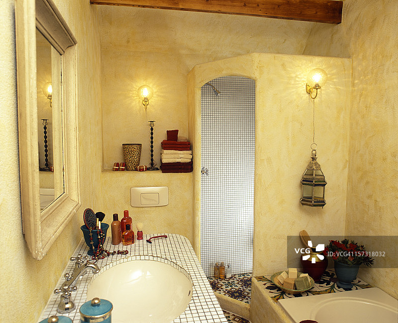 浴室得克萨斯的风格图片素材