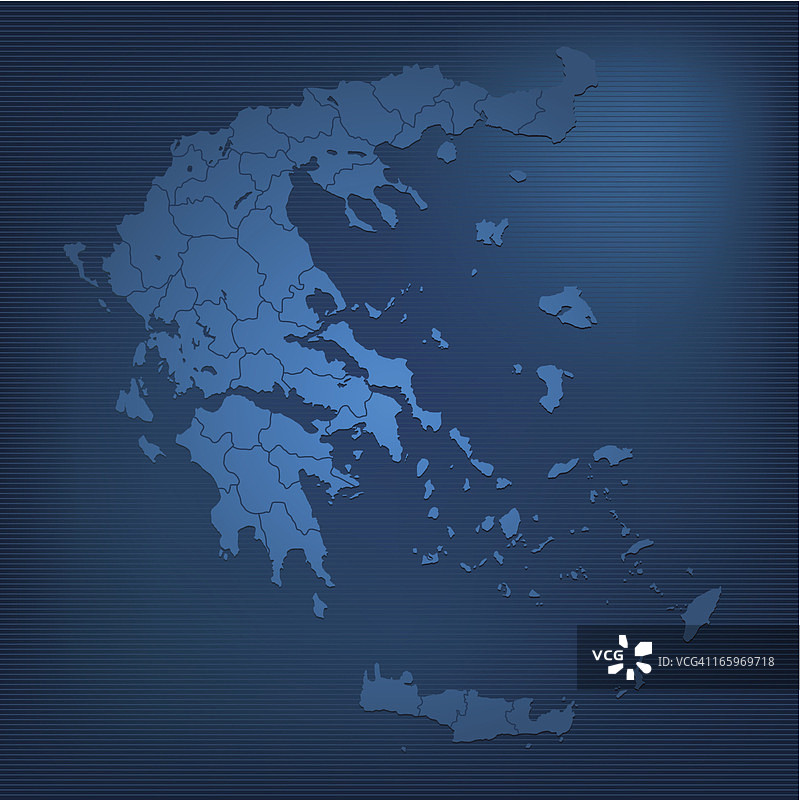 希腊黑暗地图图片素材