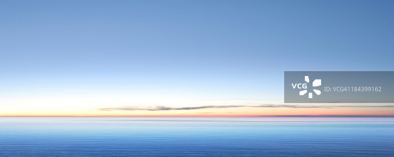 XXL宁静的黄昏湖图片素材