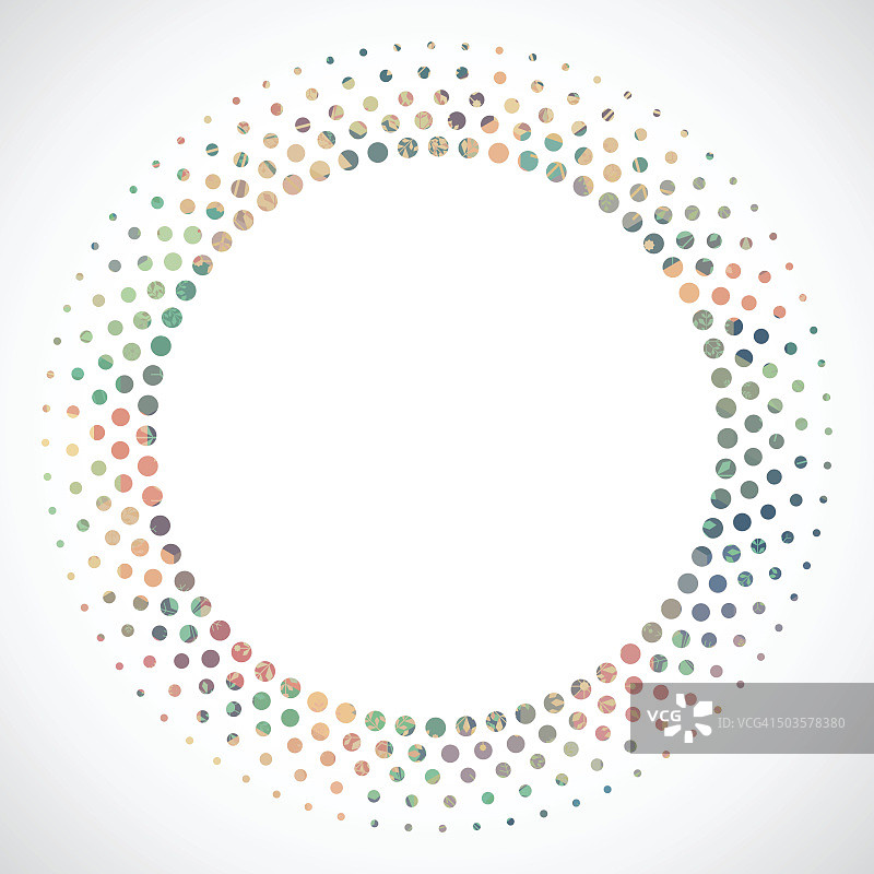 抽象彩色圆点圆图案背景图片素材