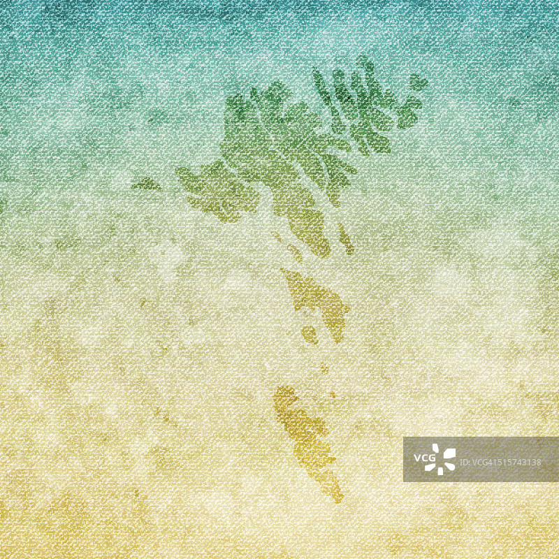 法罗群岛地图上的垃圾画布背景图片素材