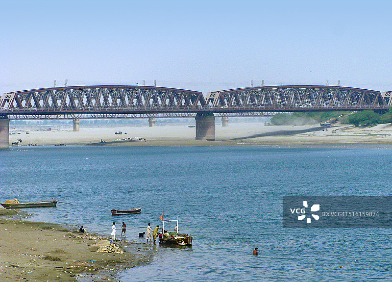 科特里桥-印度河图片素材