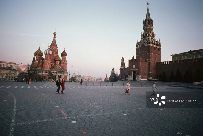 莫斯科红场图片素材