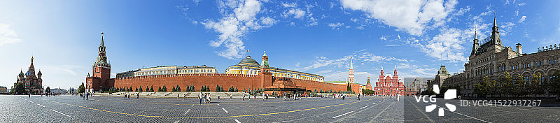 俄罗斯，莫斯科，红场和建筑物图片素材
