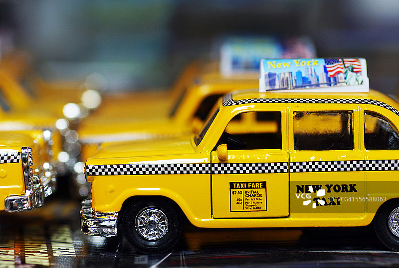玩具出租车图片素材