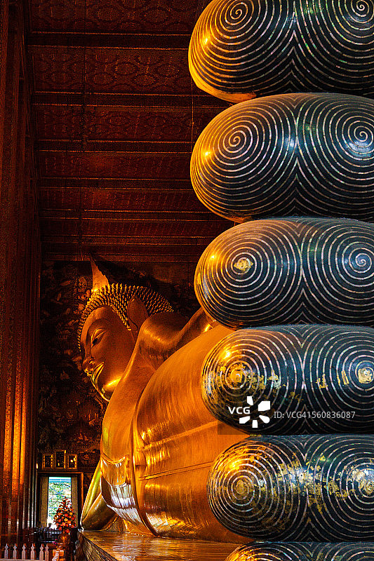 卧佛寺，曼谷，泰国图片素材
