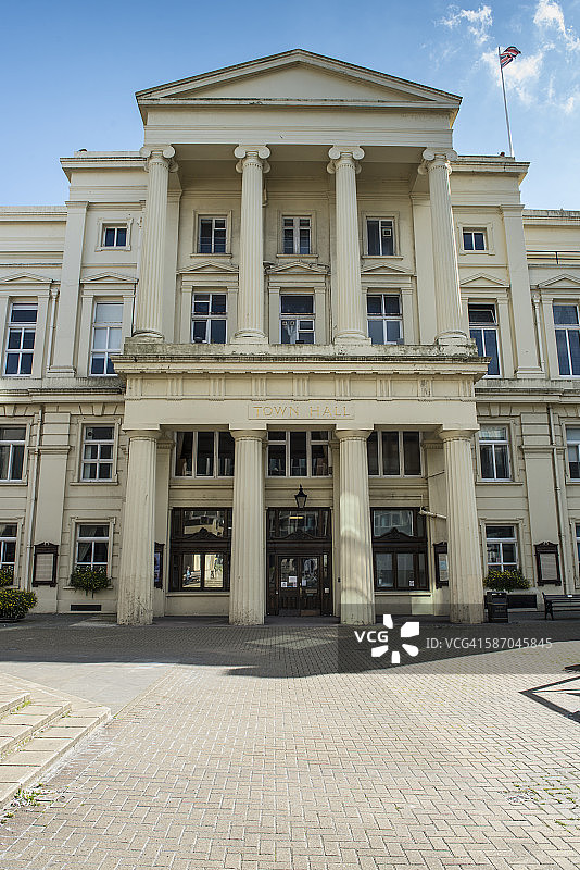 布莱顿市政厅，布莱顿，英国图片素材