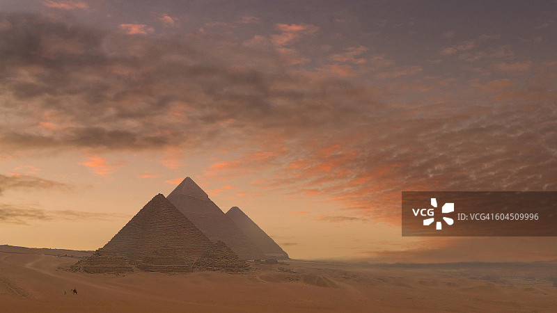 埃及吉萨金字塔图片素材