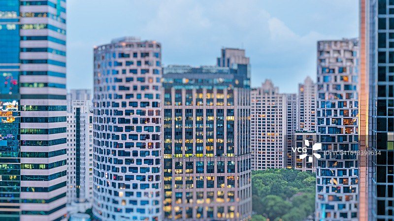 上海的现代摩天大楼图片素材