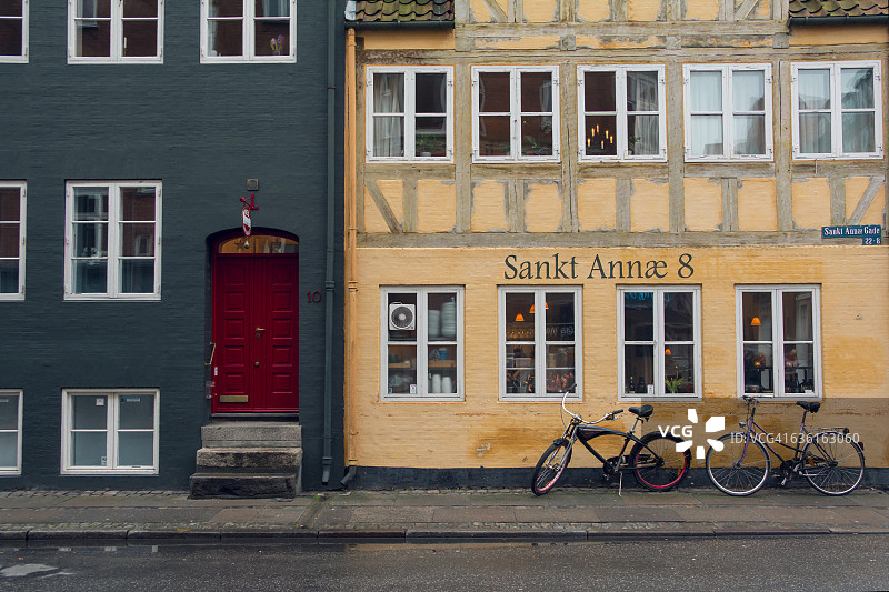 哥本哈根街头图片素材