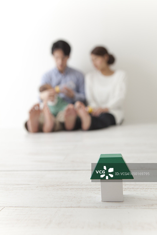 积木和日本家庭图片素材