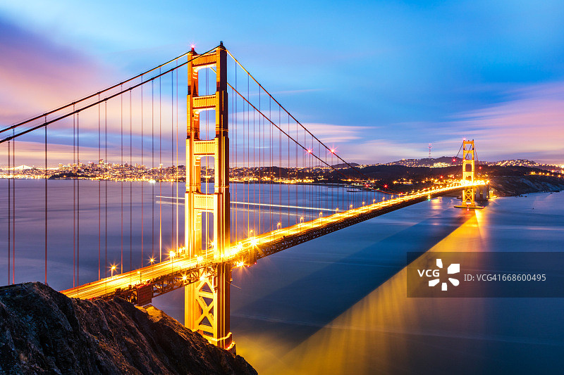 金门大桥，旧金山，加利福尼亚，美国图片素材