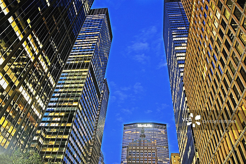纽约大都会人寿大厦图片素材