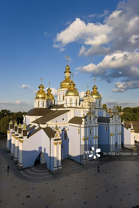 圣迈克尔修道院，乌克兰基辅，欧洲图片素材
