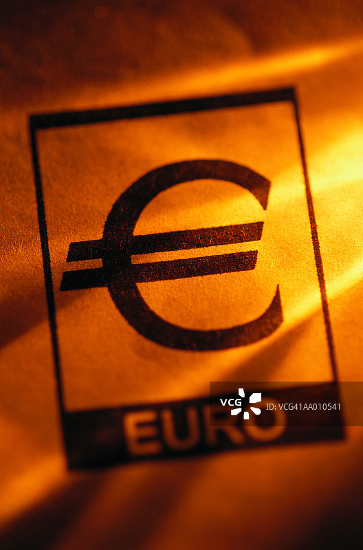 欧元的标志图片素材