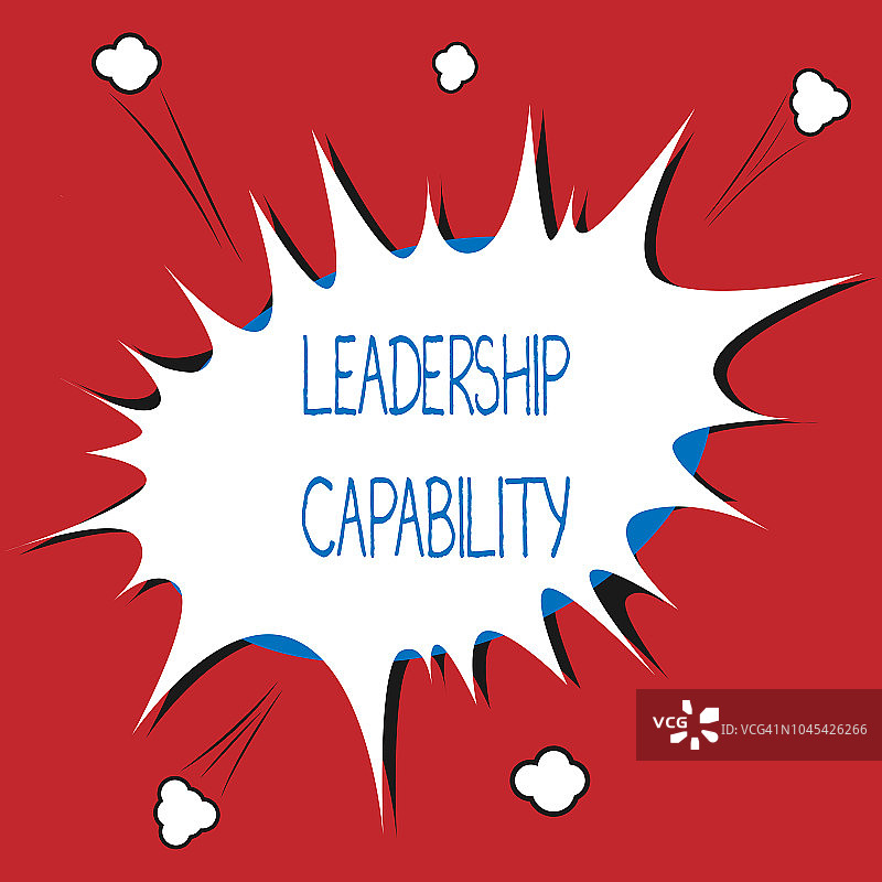 写便条显示领导能力。商业照片展示什么是一个领导者可以建立能力，以有效地领导图片素材
