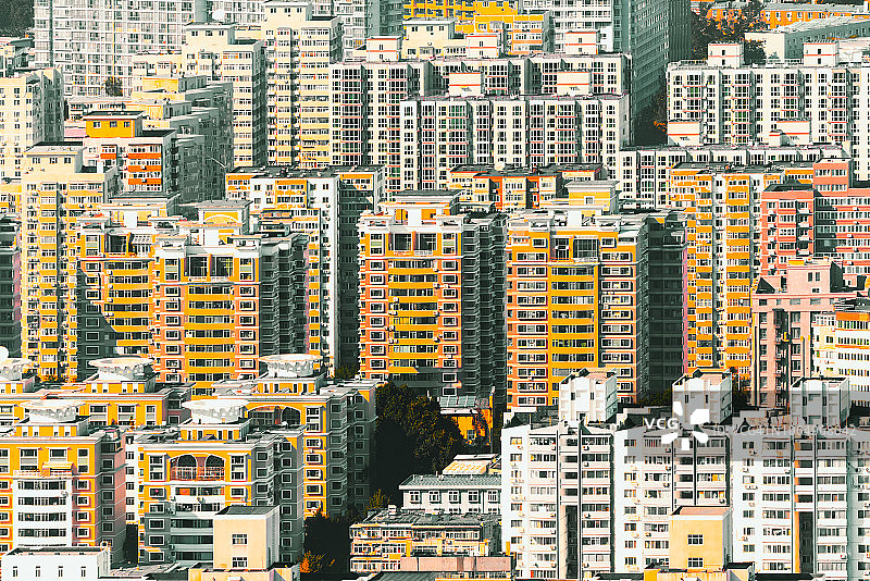 北京的公寓楼图片素材