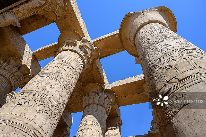 埃及科姆奥姆博的科姆奥博神庙图片素材