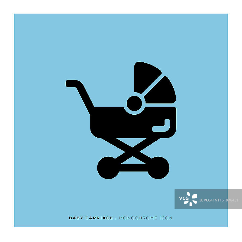 婴儿车的图标图片素材