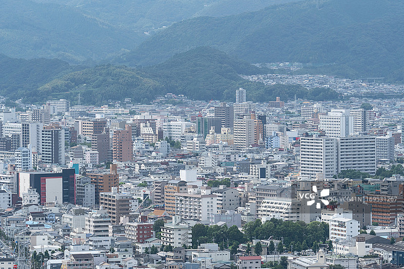 日本高知县的高知市图片素材