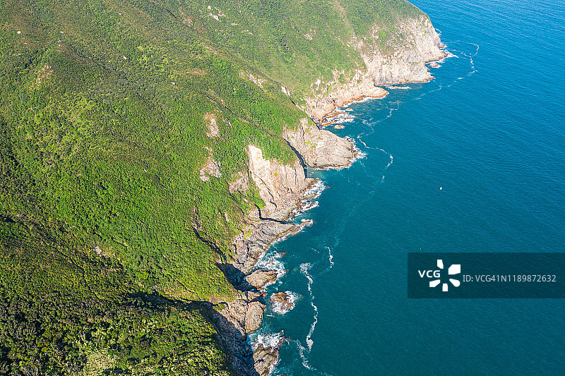香港世界地质公园的海滩景色图片素材