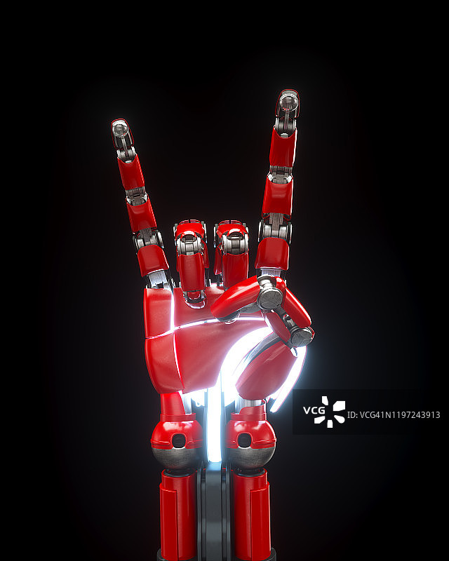 人工智能机器人的手图片素材