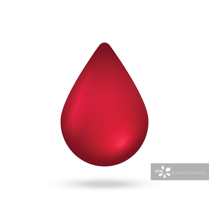 3D血滴股票插图图片素材